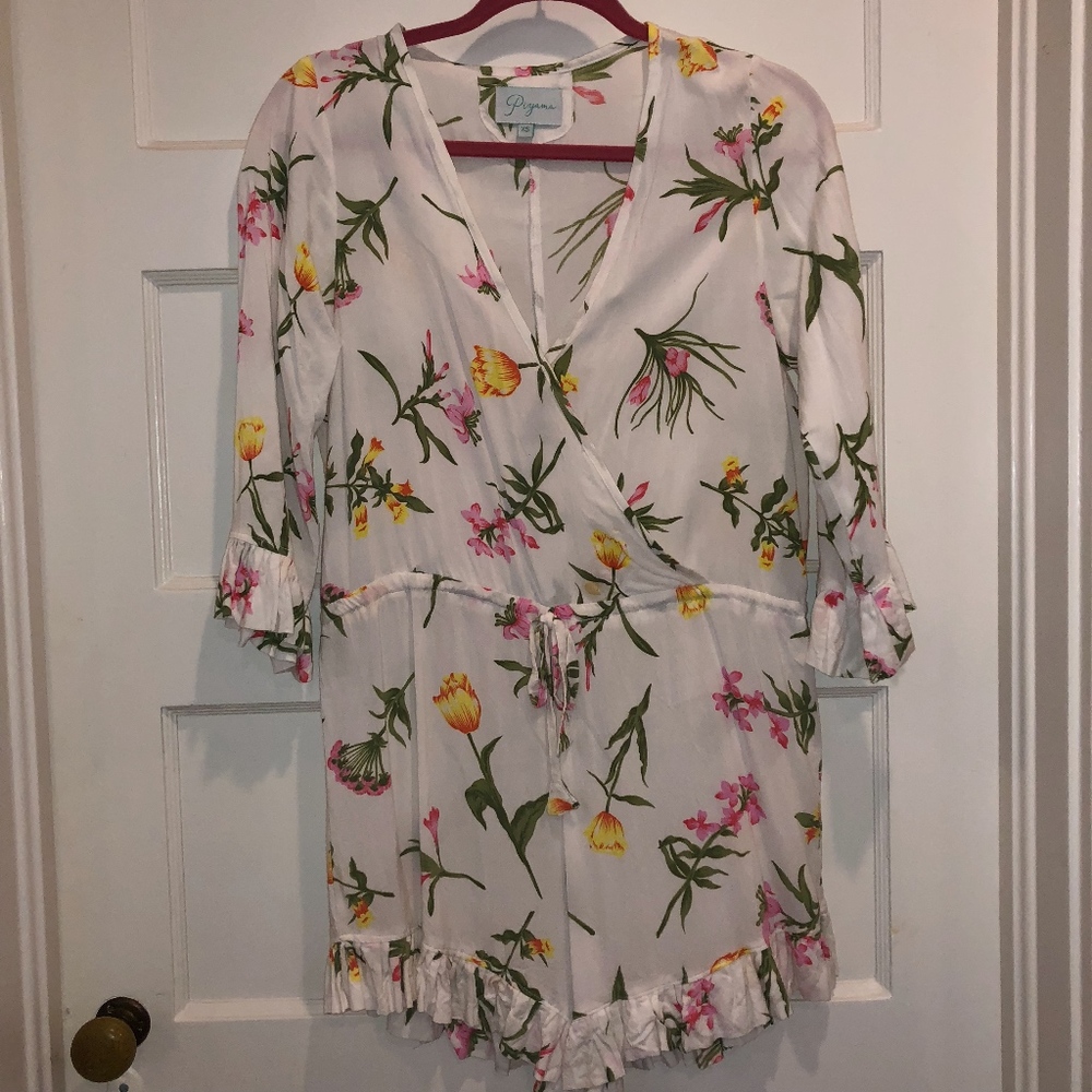 Piyama Bridal Shower Floral Romper - XS